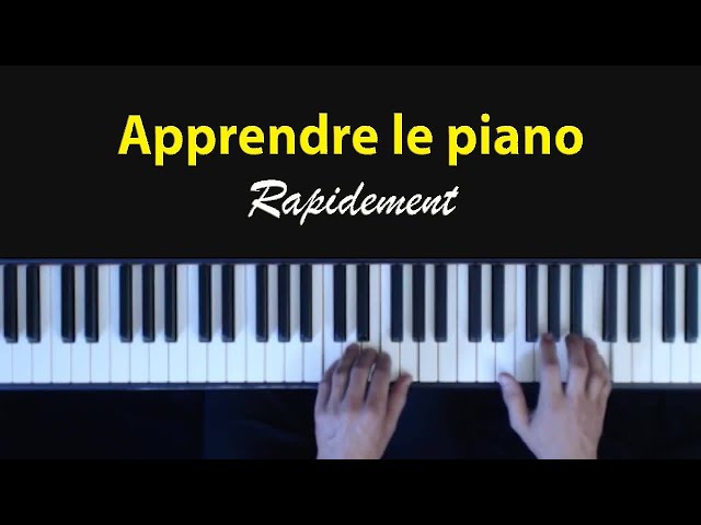 5 LEÇONS POUR APPRENDRE LE PIANO SEUL FACILE DÉBUTANTS (Tuto Cours) 