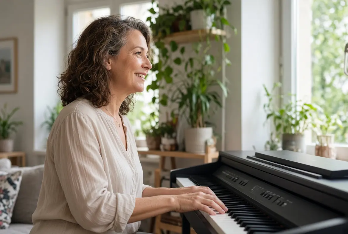 Adulte débutante au piano, Au Piano.fr
